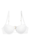 Resort Push-Up Bikini Top - White