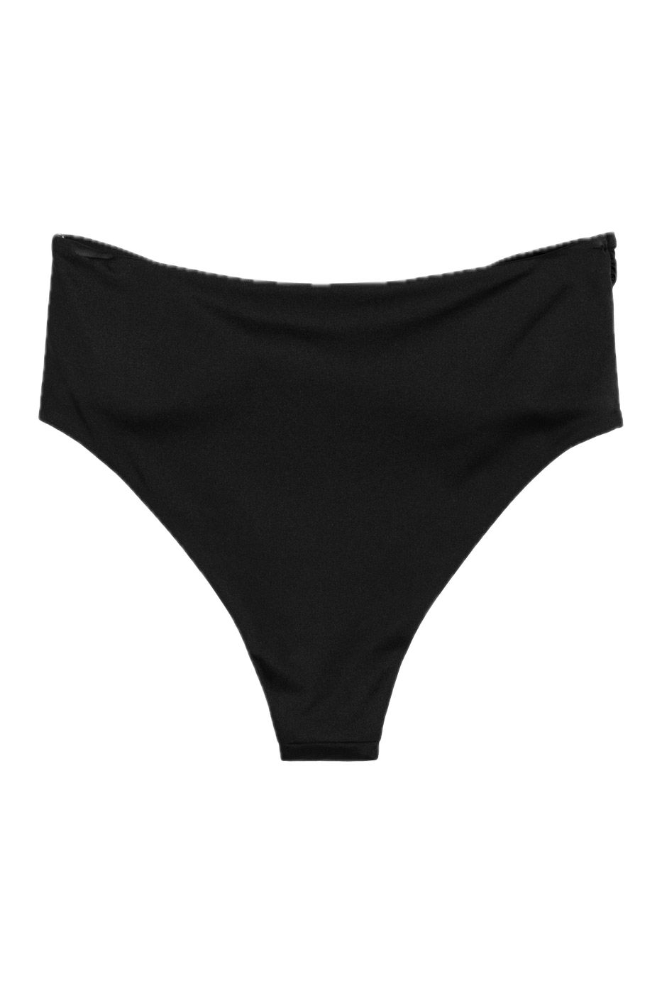 Ivorie Studio Bikini Santorini Mid Waist Bikini Bottom - Black
