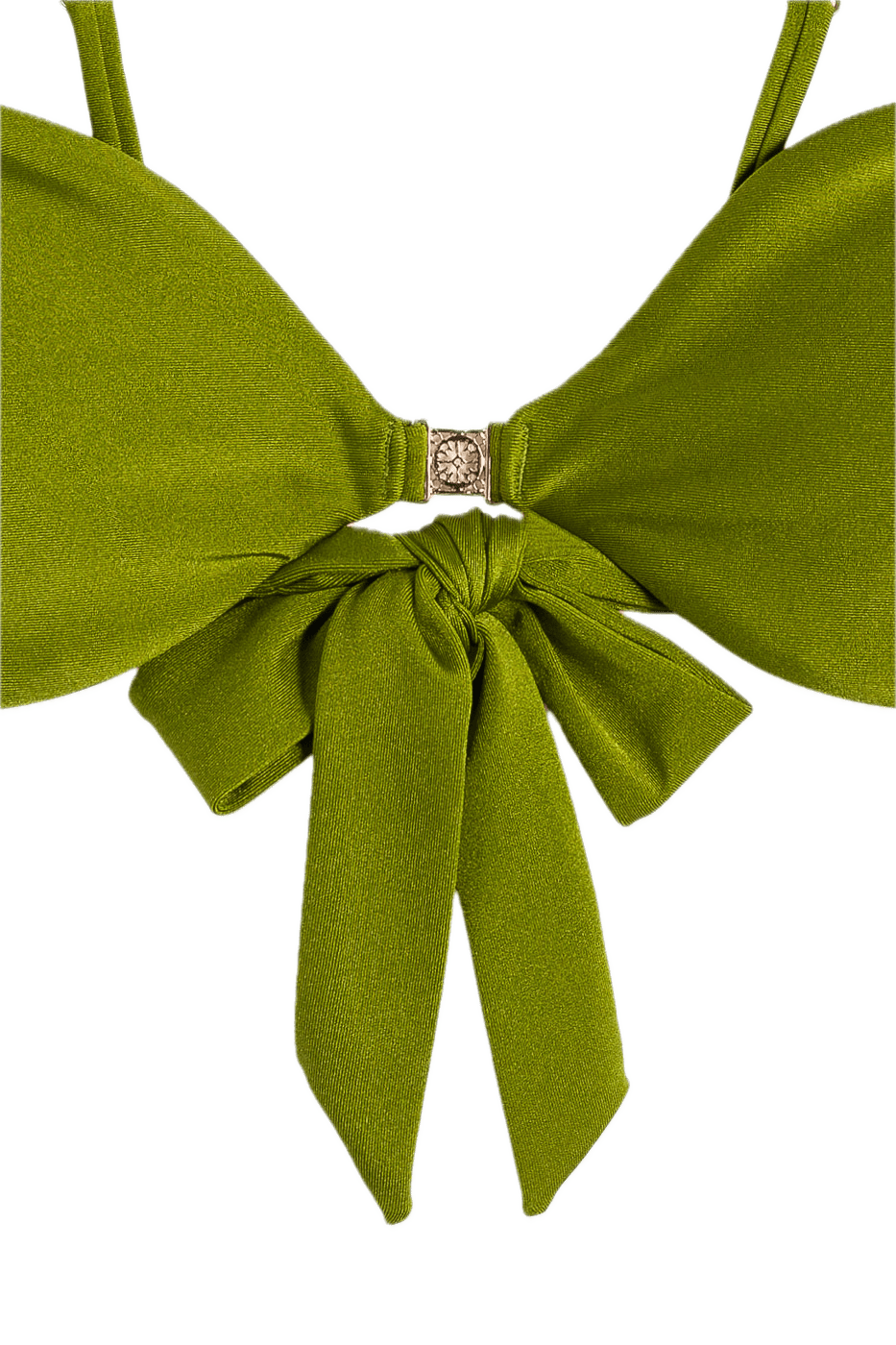 Ivorie Studio Bikini Tulum Bikini Top - Palmtree Green