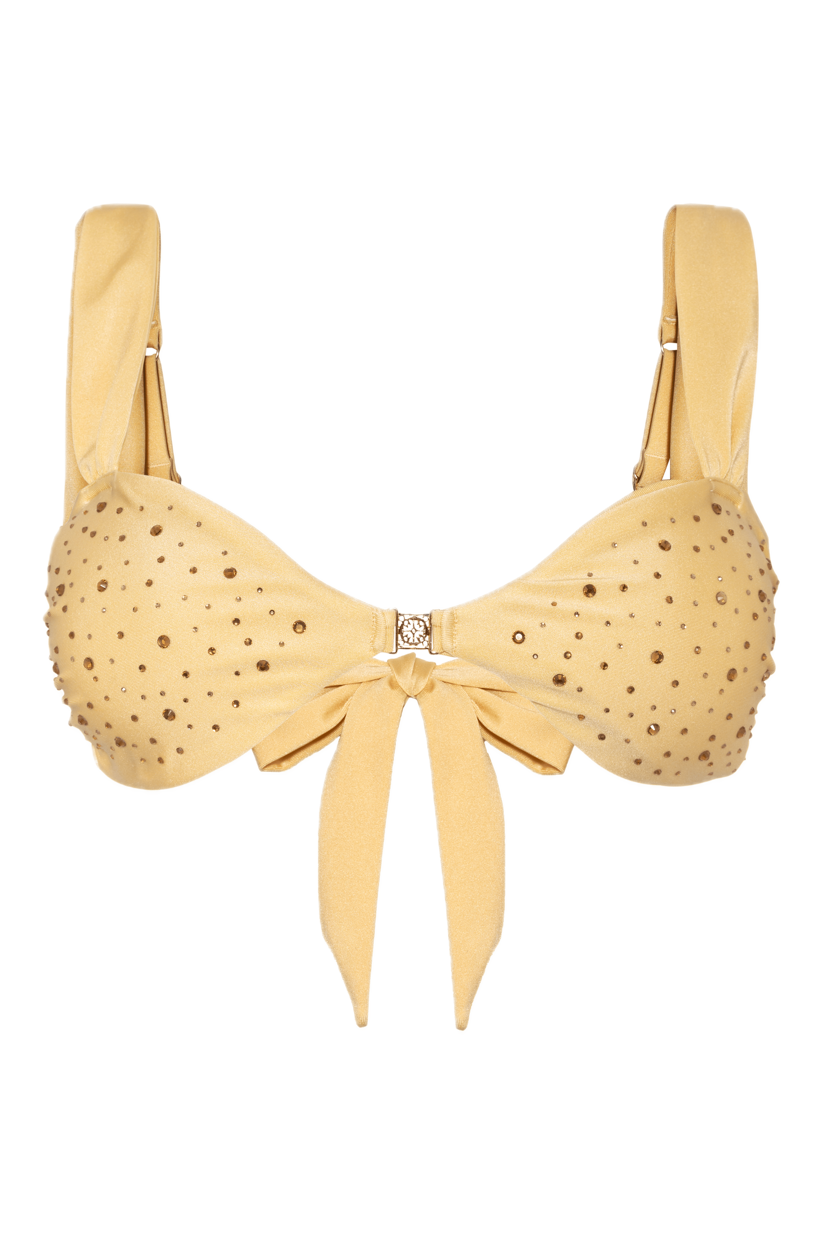 Ivorie Studio Bikini Tulum Bikini Top - Sunset Gold