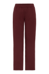 Studio Essential Wide Leg Sweatpant - Burgundy