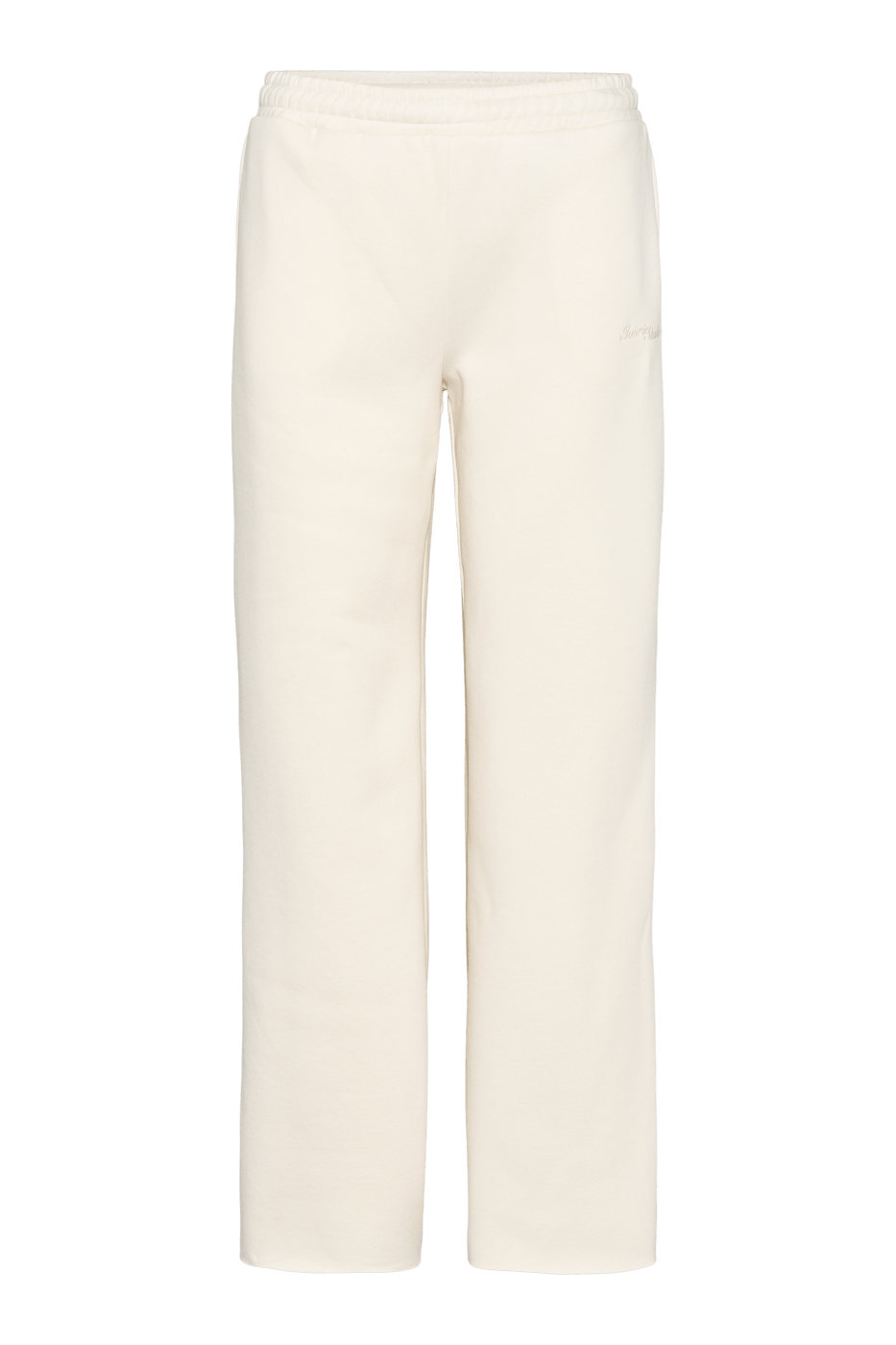 Ivorie Studio Bukse Studio Essential Wide Leg Sweatpant - Creme