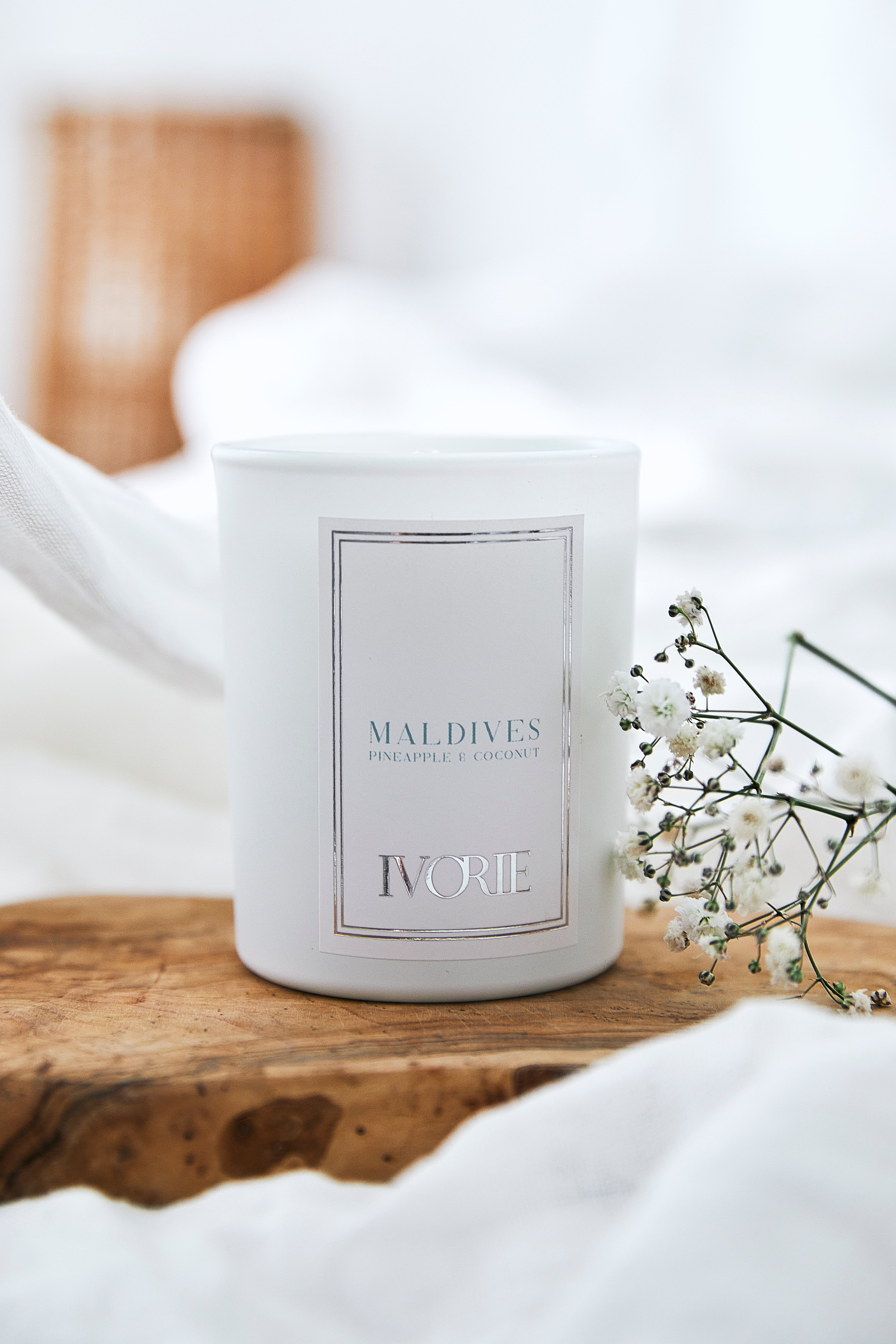 Ivorie Studio Candle Maldives Soy Wax Scented Candle