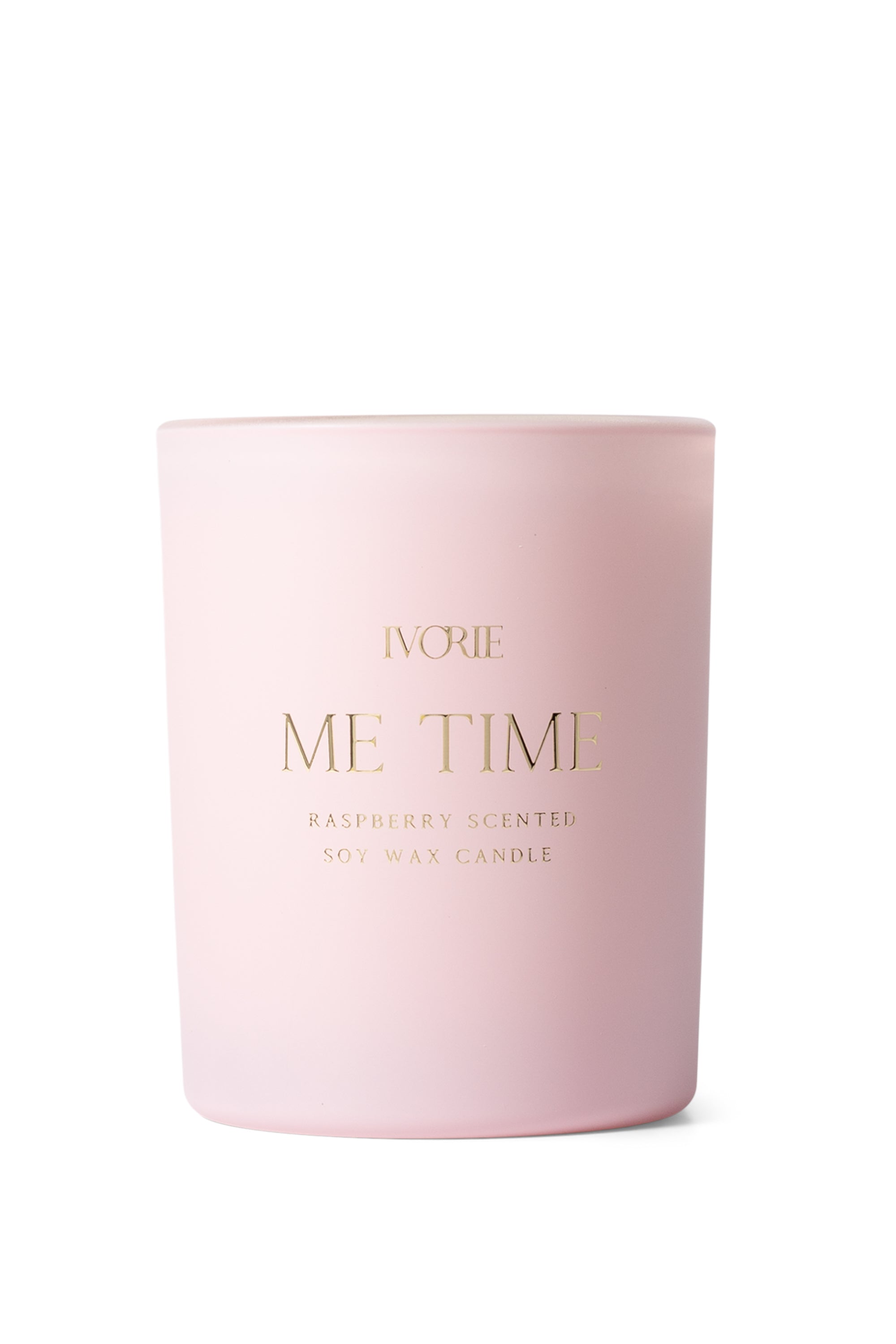 Me-Time Raspberry Scented Soy Wax Candle