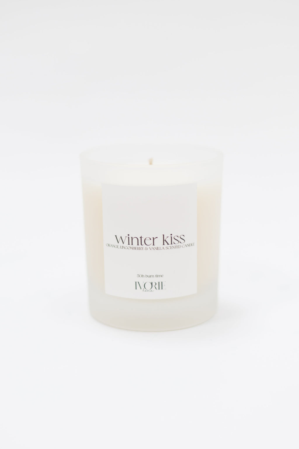 Ivorie Studio Candle Winter Kiss Scented Candle