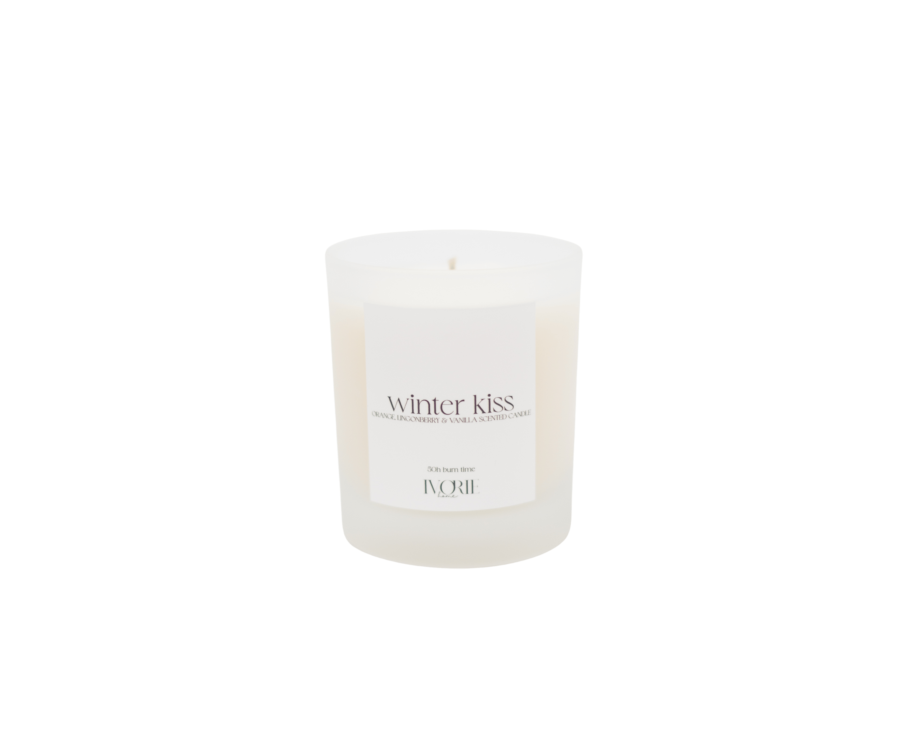 Ivorie Studio Candle Winter Kiss Scented Candle