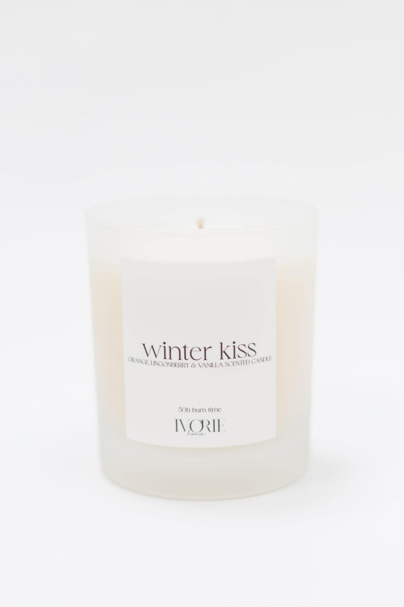 Ivorie Studio Candle Winter Kiss Scented Candle - Coming Soon