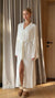 Ivorie Studio Cloud Lounge Robe Long  - Offwhite