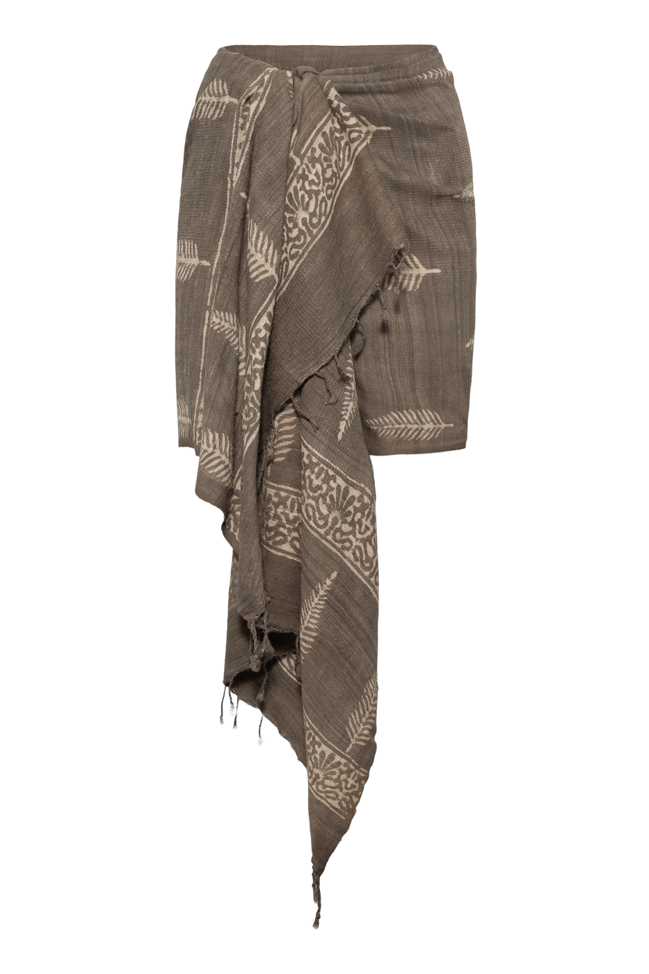 Ivorie Studio Dolphin Sarong - Ash Beige