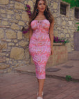 Ivorie Studio Dress AMALFI DRESS PINK