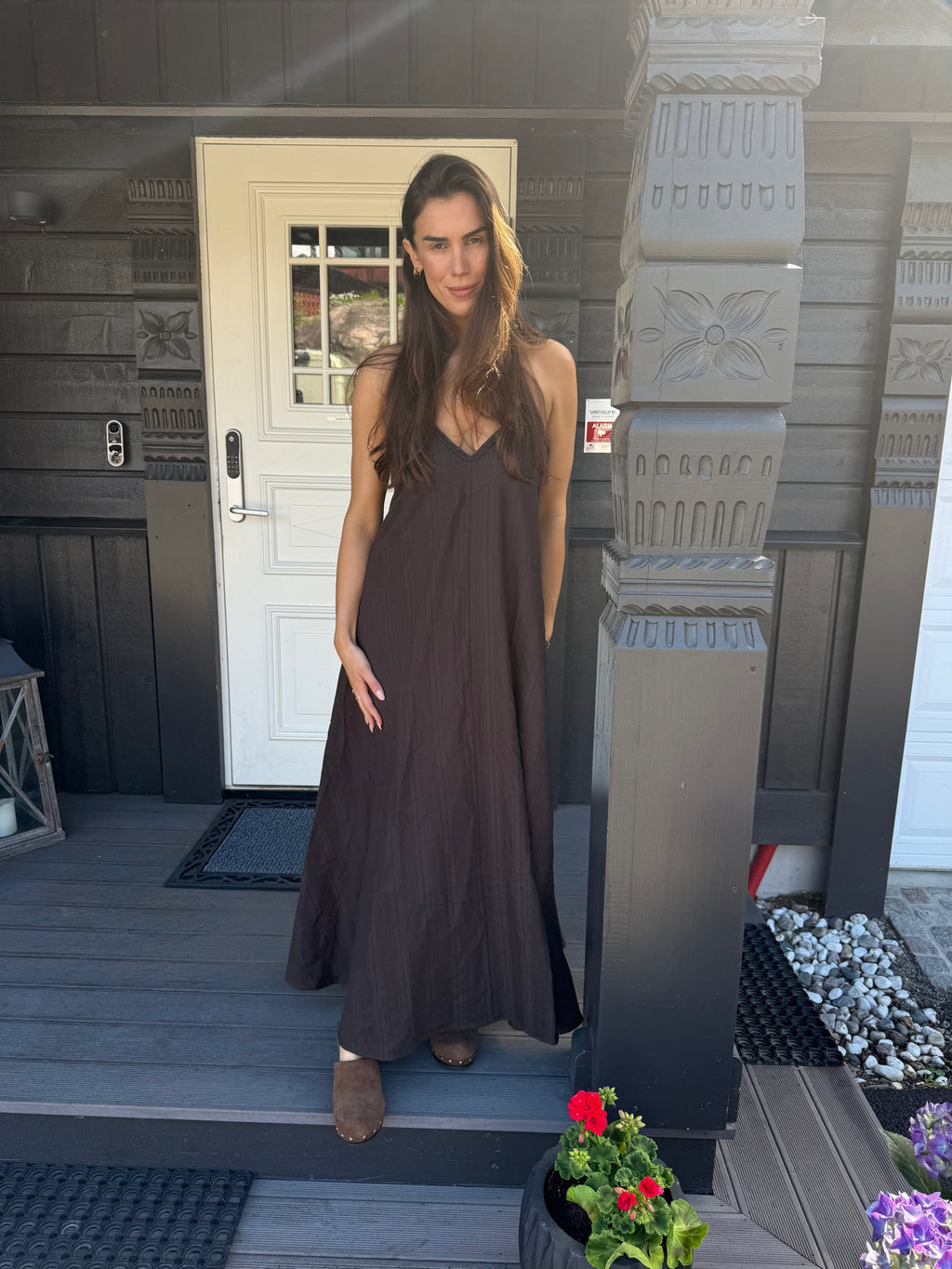 Ivorie Studio Dress Azura Maxi dress - Espresso Brown