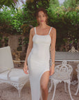 Ivorie Studio Dress Yasmine Kjole - White Ivory