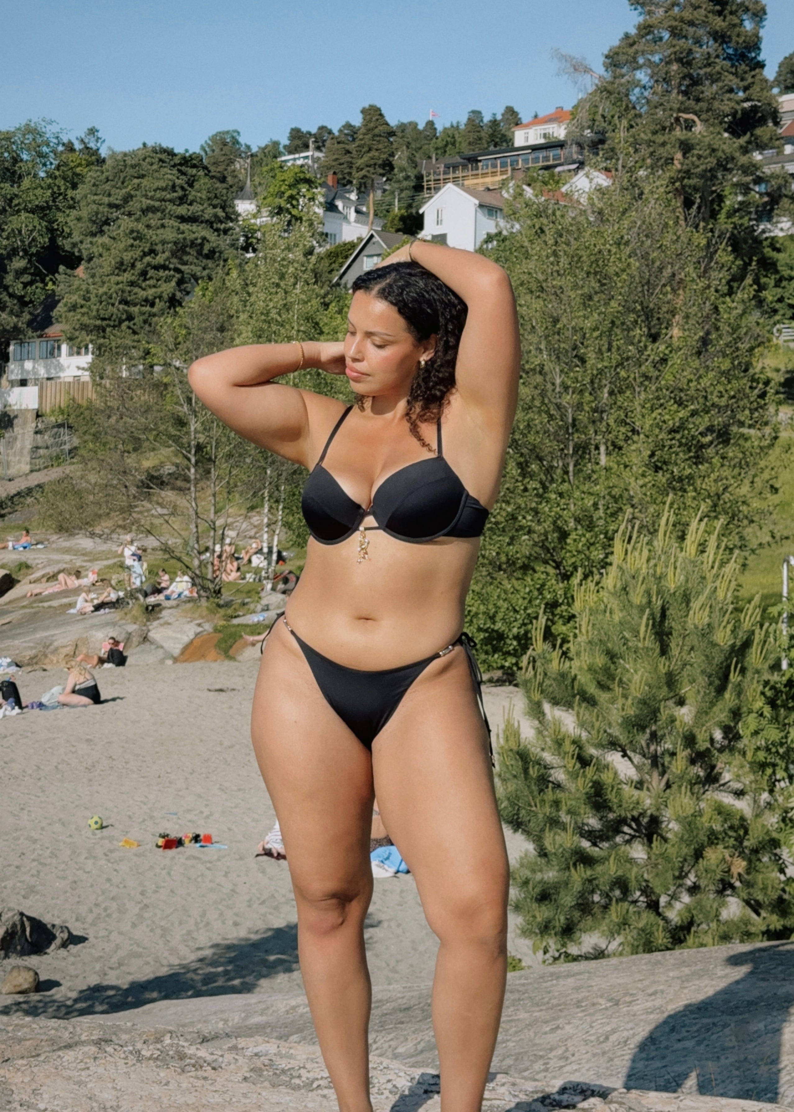 Ivorie Studio Dubai Bikini Bottom - Black