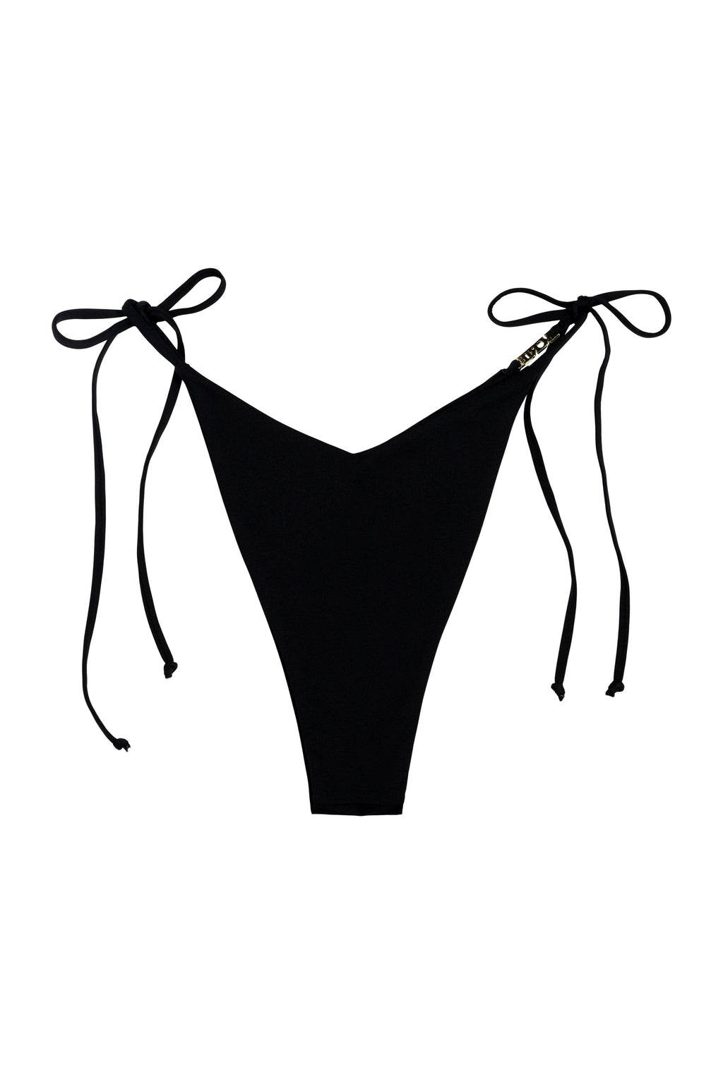 Ivorie Studio Dubai Bikini Bottom - Black Logo