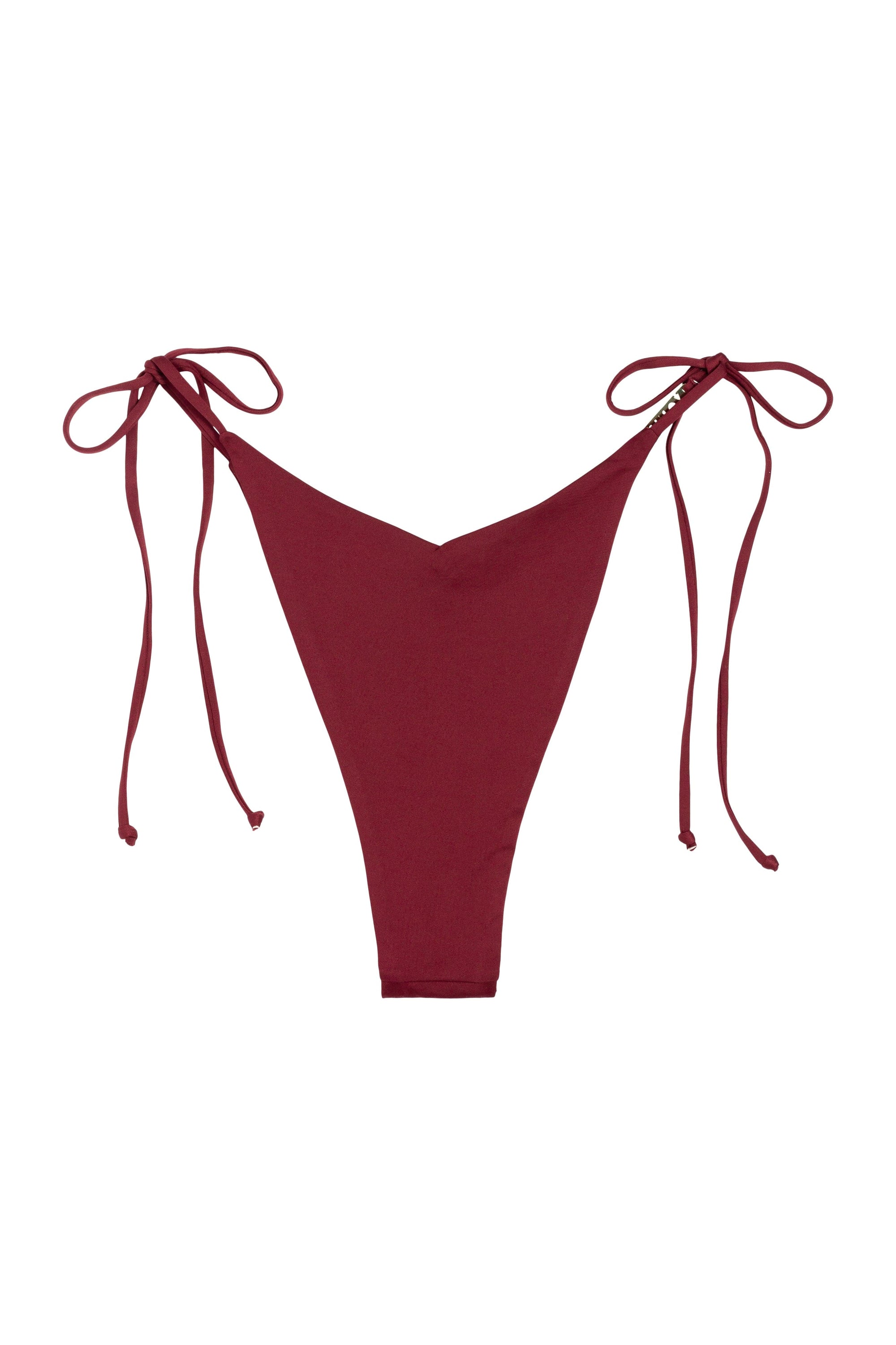 Ivorie Studio Dubai Bikini Bottom - Burgundy
