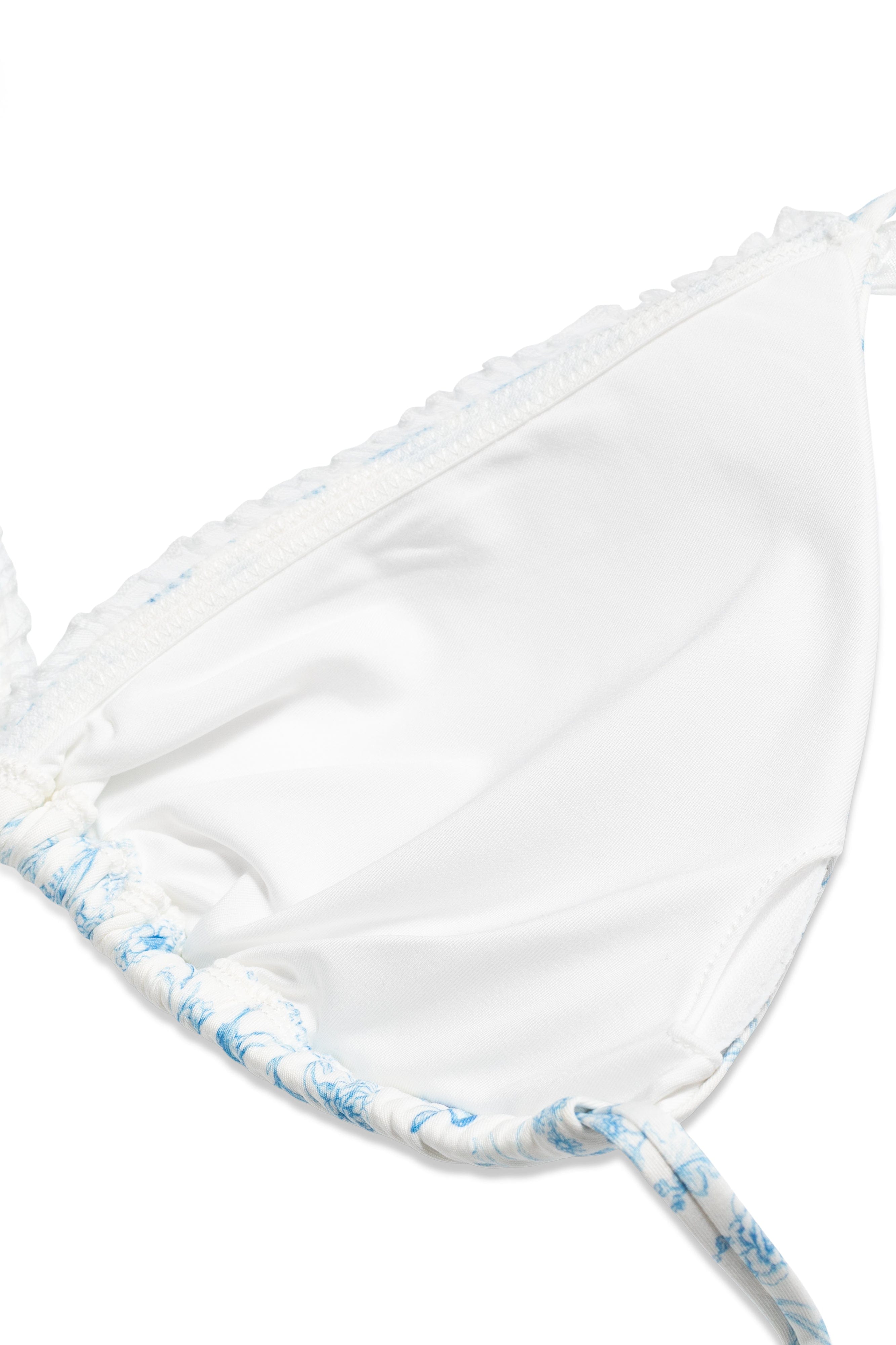 Ivorie Studio Dubai Bikini Top - Porcelain Print