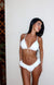 Ivorie Studio Dubai Bikini Top - White Broderie Anglaise