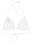 Ivorie Studio Dubai Frill Bikini Top - White