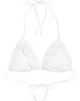 Ivorie Studio Dubai Frill Bikini Top - White