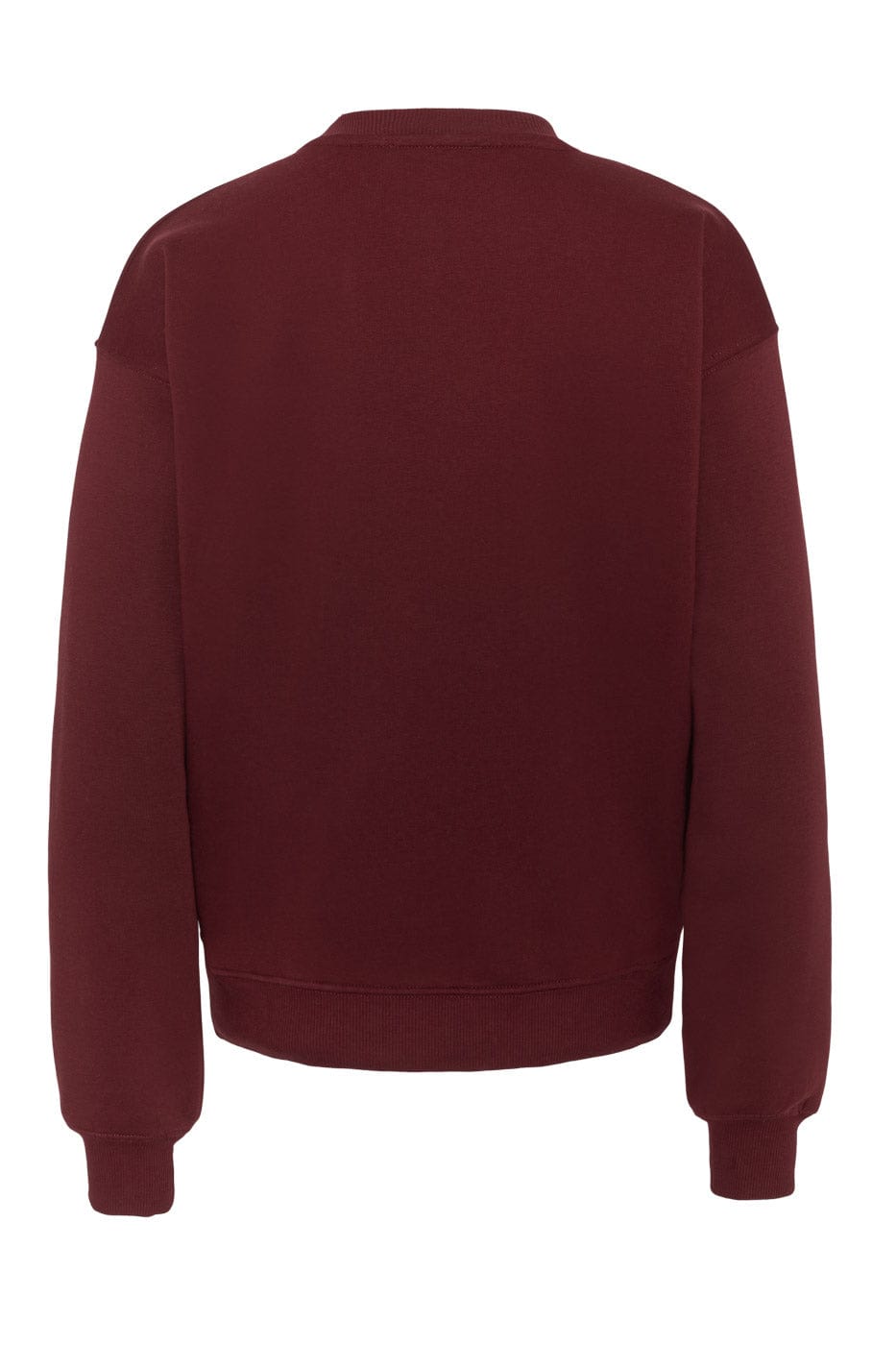 Ivorie Studio Genser Studio Essential Crewneck - Burgundy