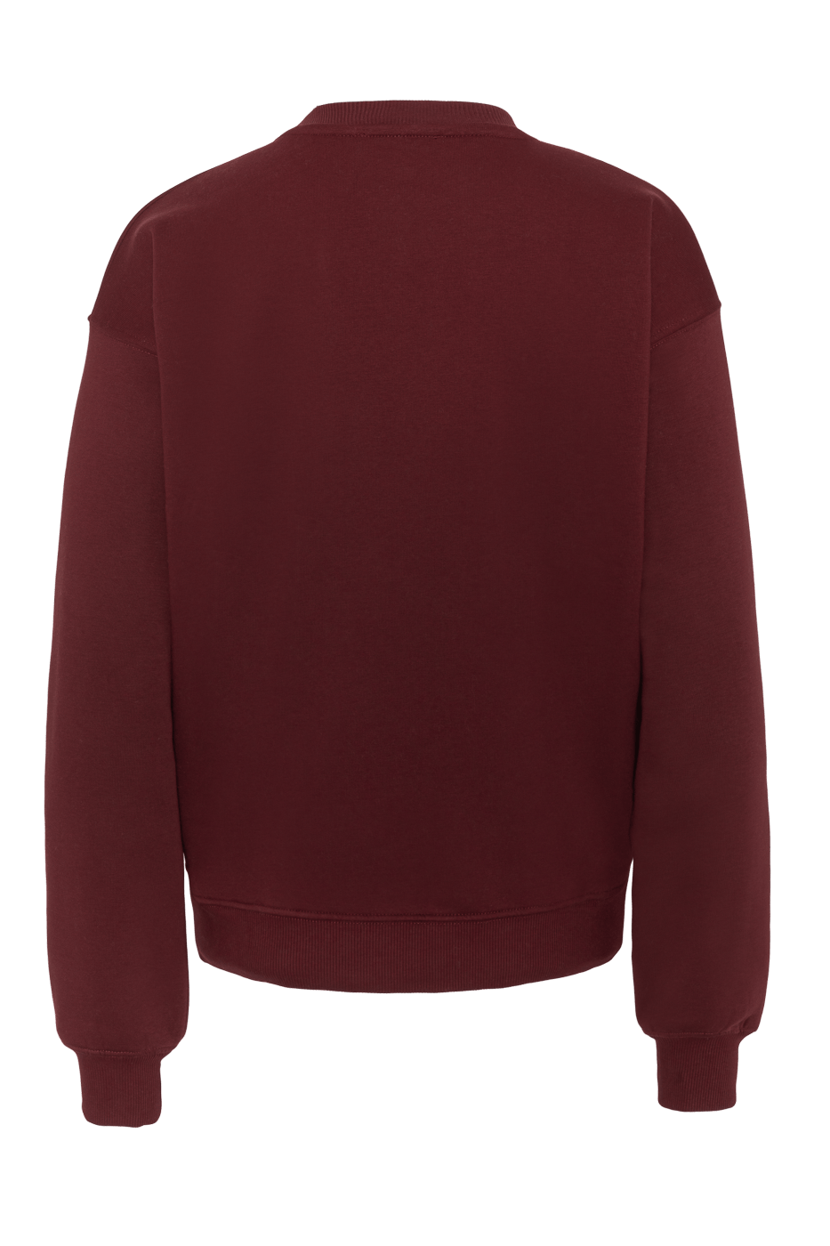 Ivorie Studio Genser Studio Essential Crewneck - Burgundy