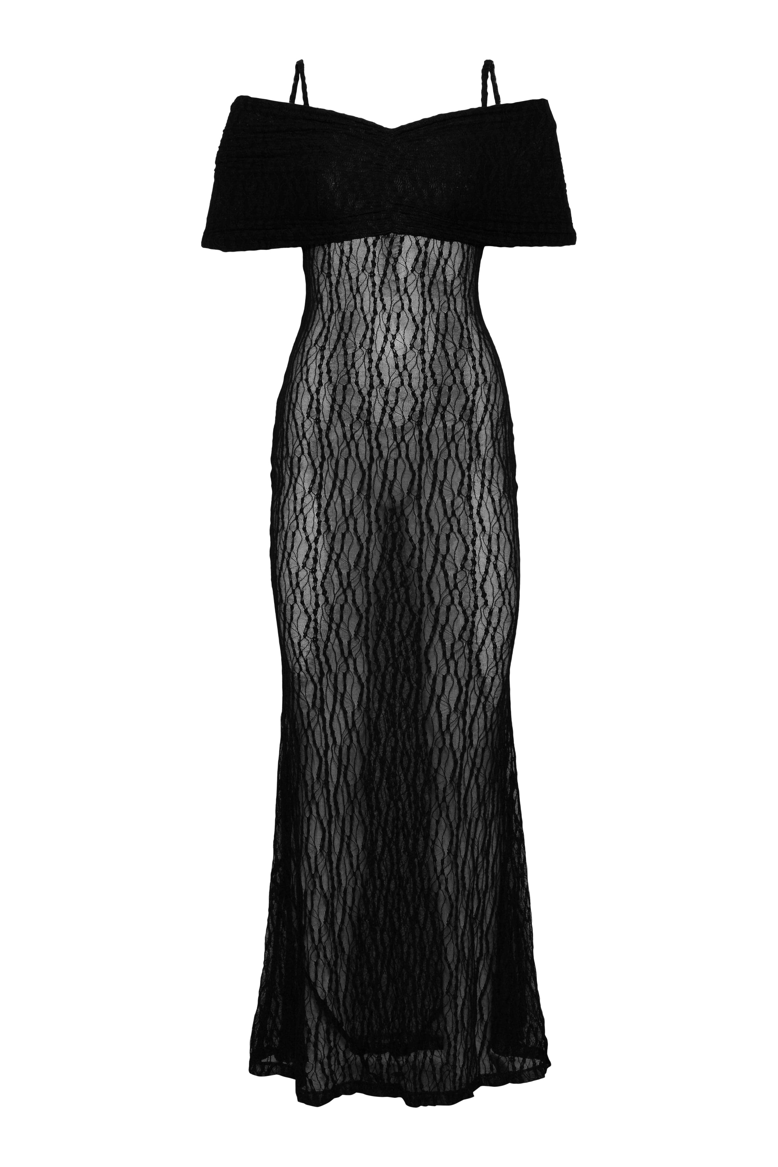 Ivorie Studio Gigi Lace Dress - Black