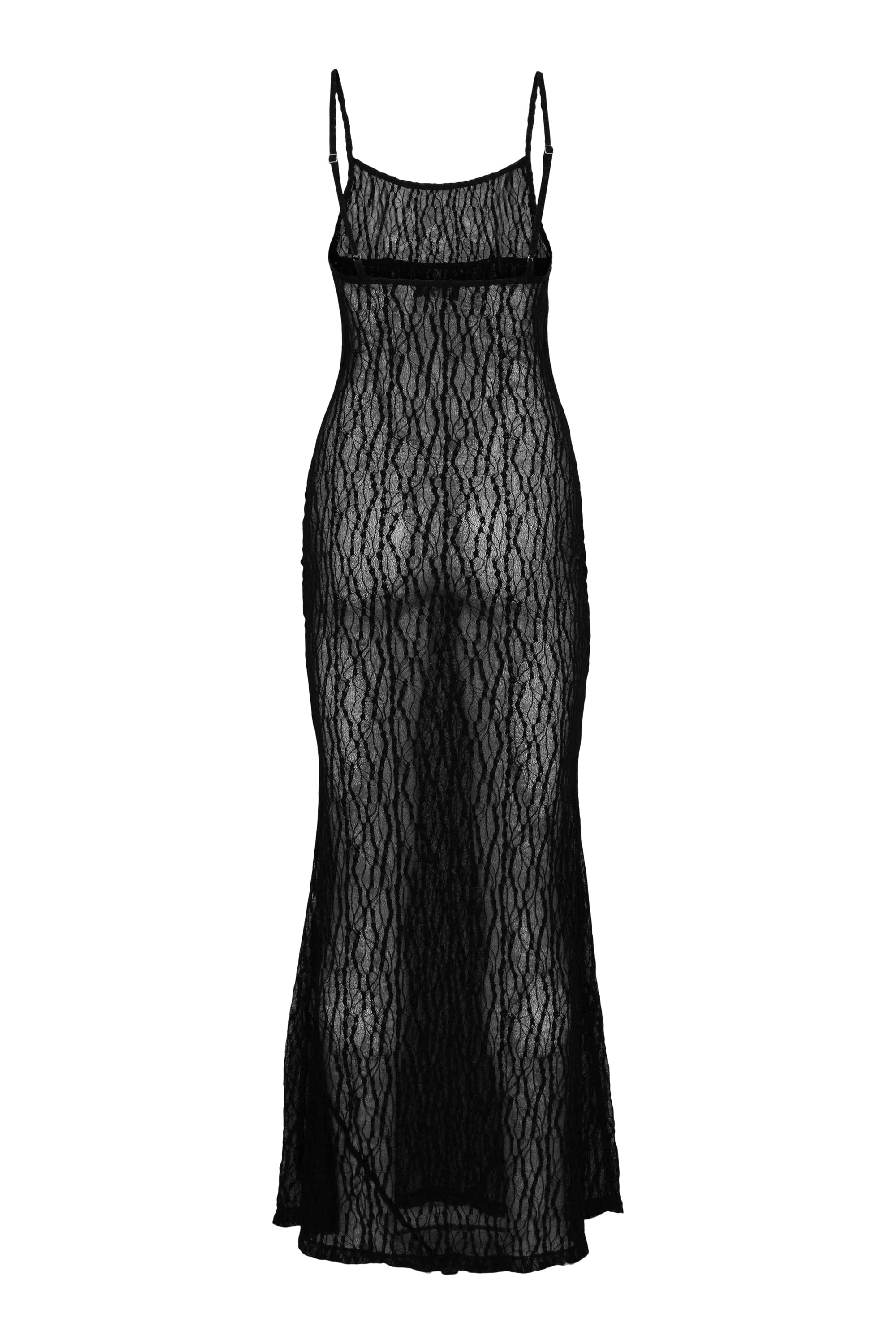Ivorie Studio Gigi Lace Dress - Black