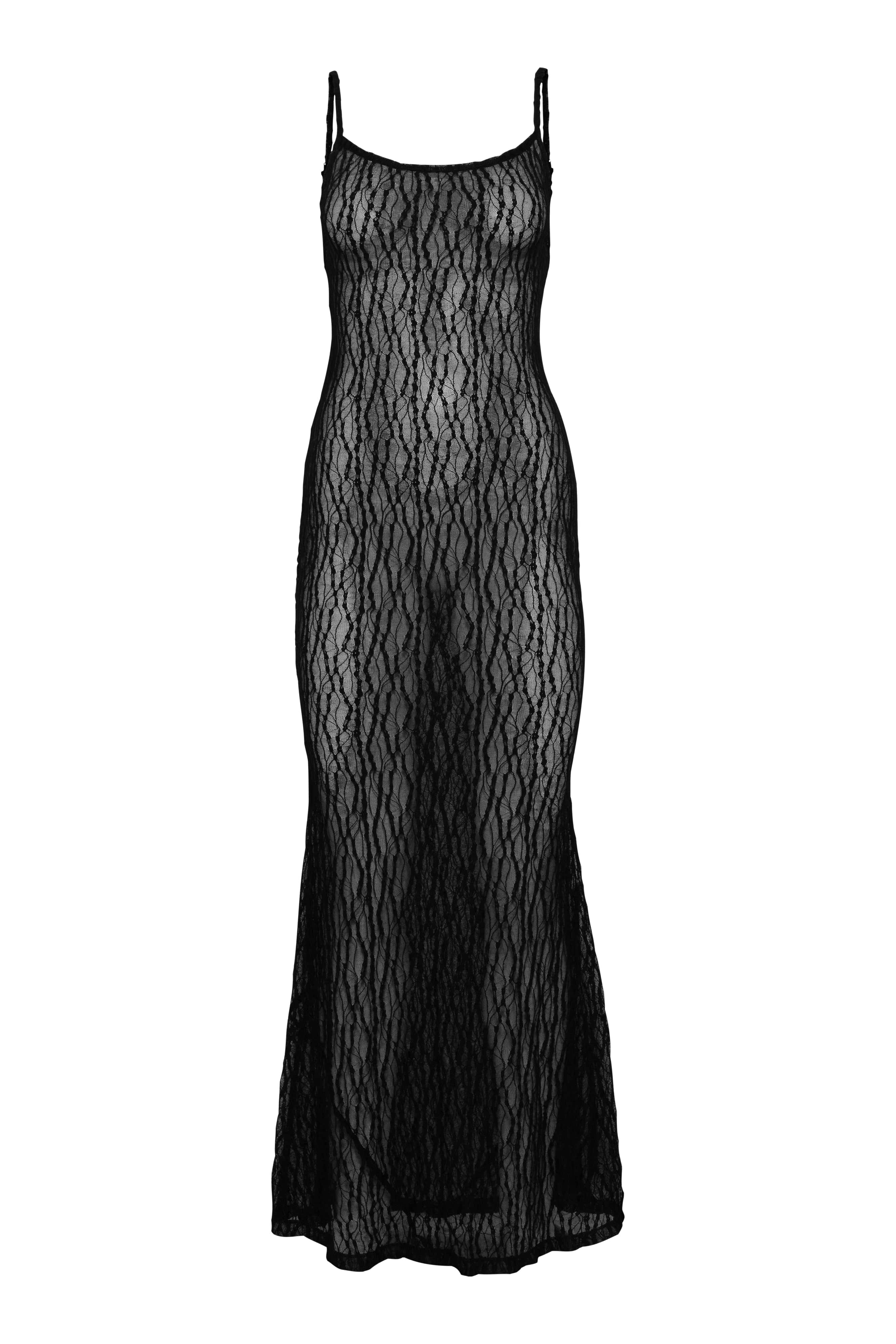 Ivorie Studio Gigi Lace Dress - Black