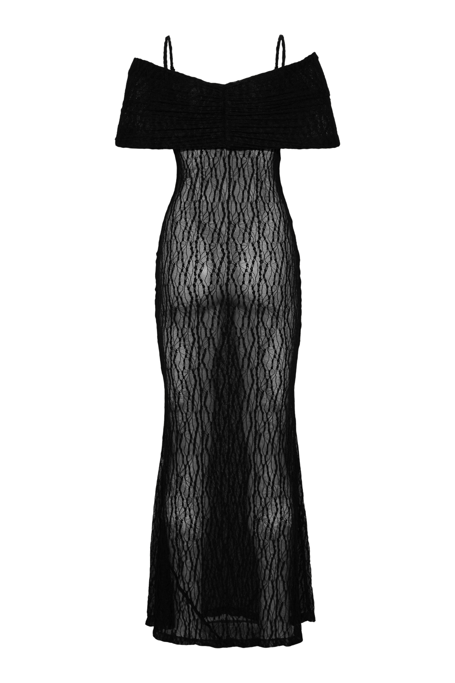 Ivorie Studio Gigi Lace Dress - Black