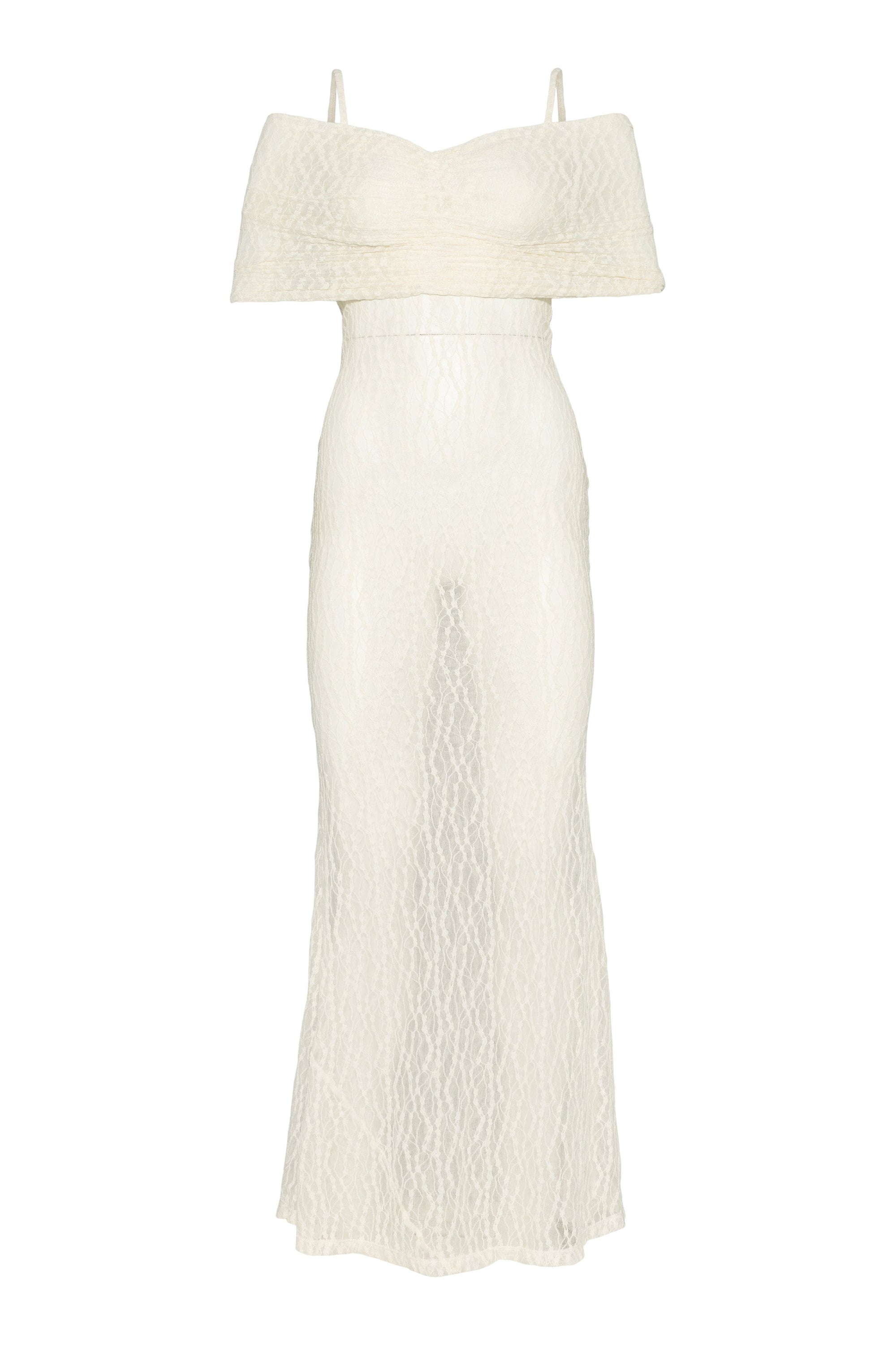 Ivorie Studio Gigi Lace Dress - Creme