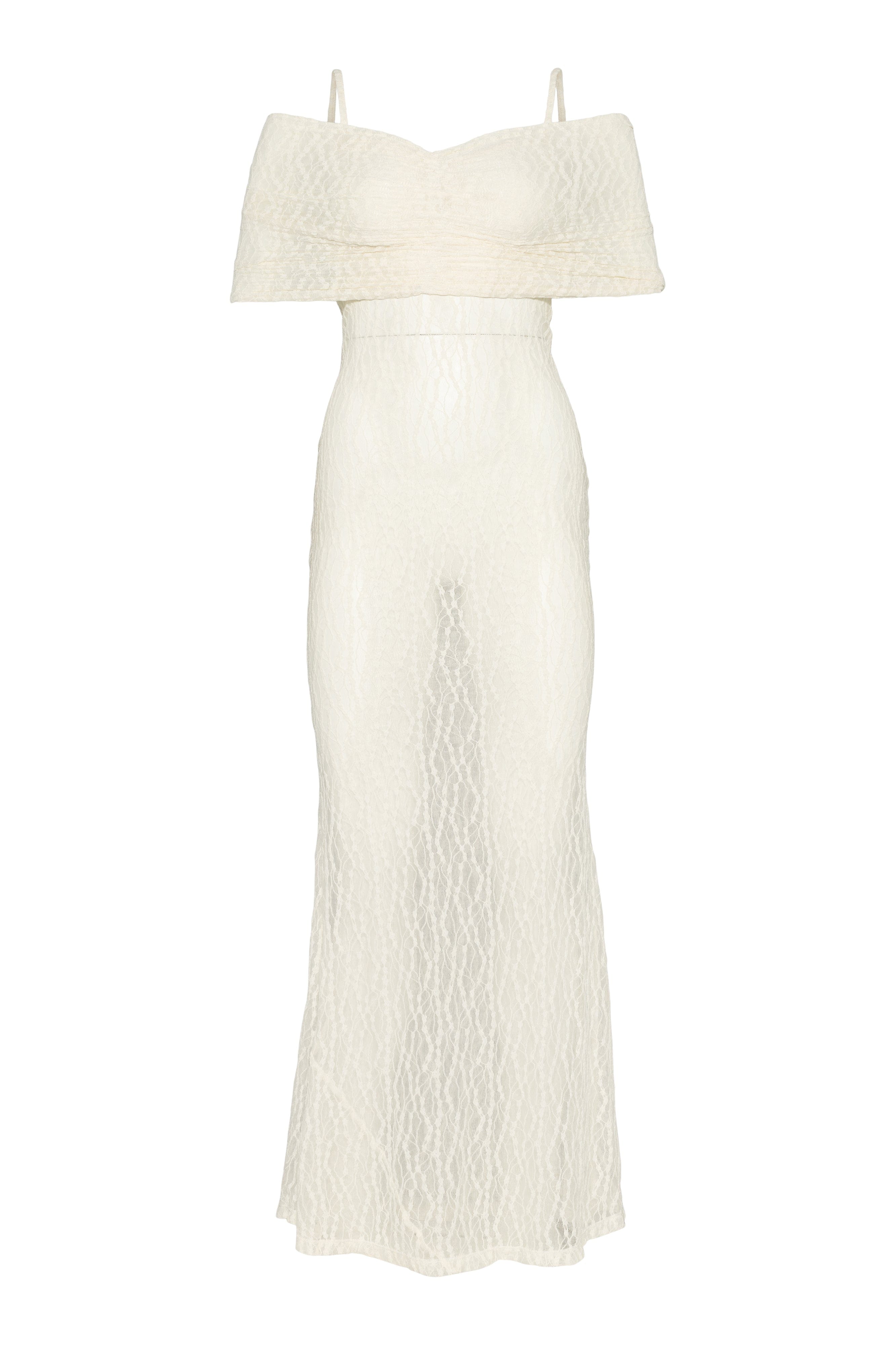 Ivorie Studio Gigi Lace Dress - Creme