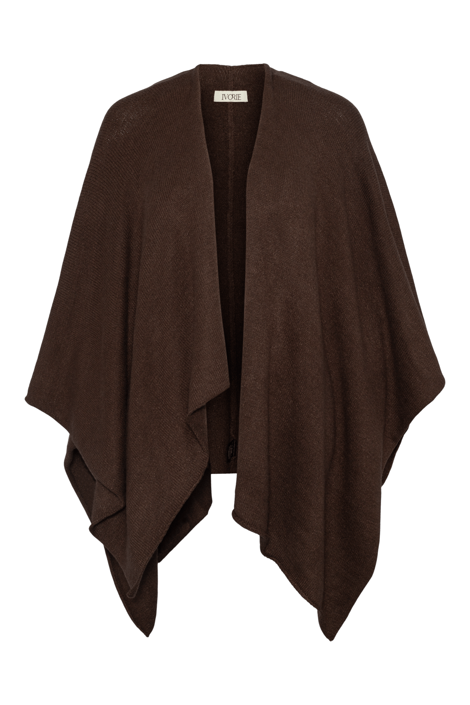 Ivorie Studio One Size Graham Knitted Scarf - Brown