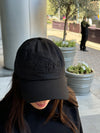 Ivorie Cotton Cap - Black