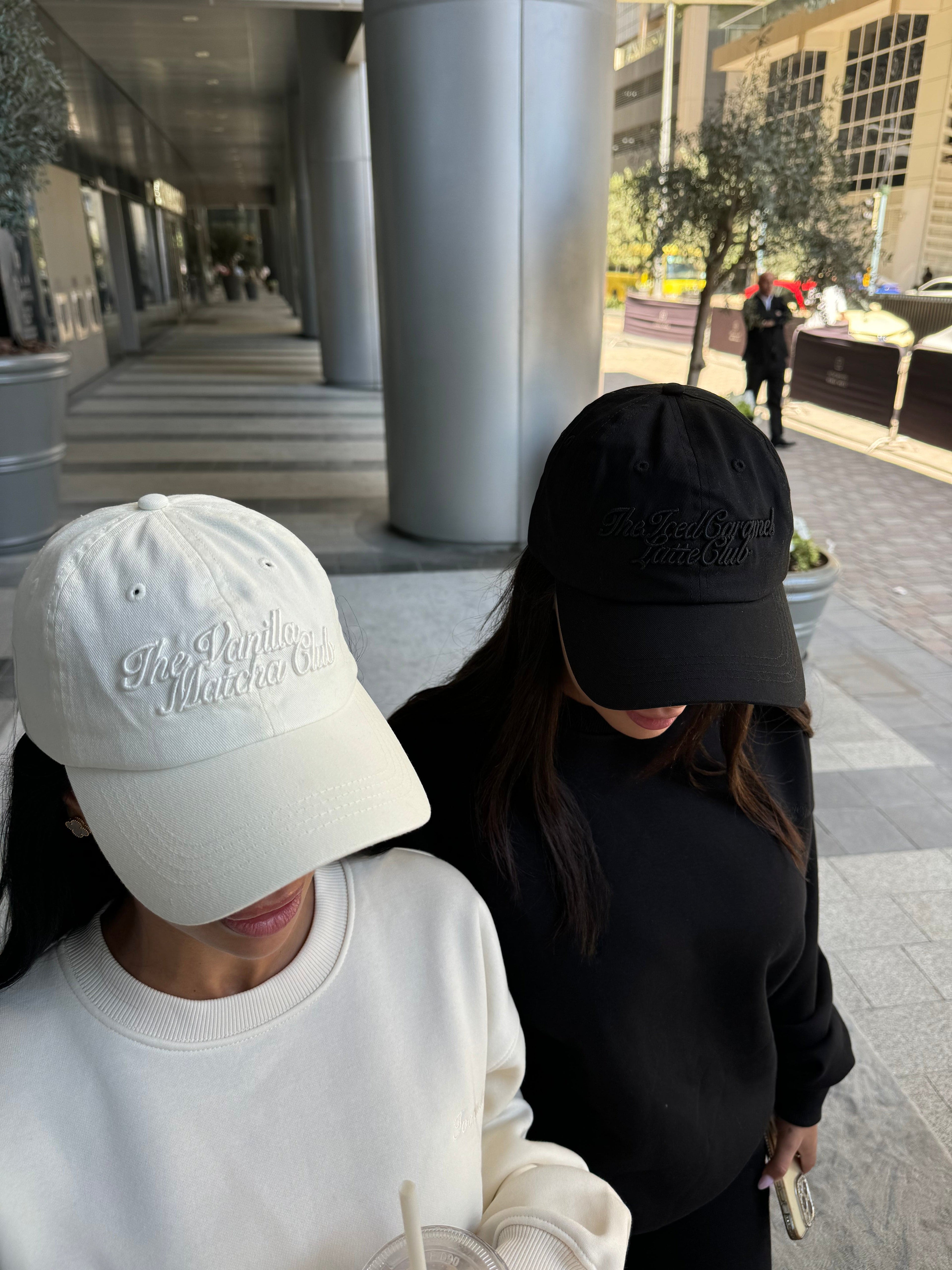 Ivorie Studio One Size / Cream w/ Vanilla Matcha Club Ivorie Cotton Cap - Creme