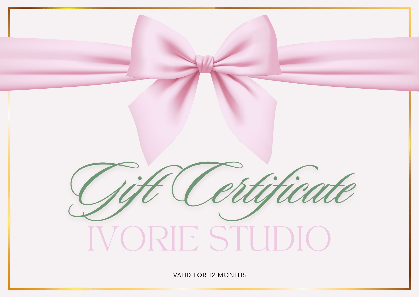 Ivorie Studio Ivorie Studio Gift Card