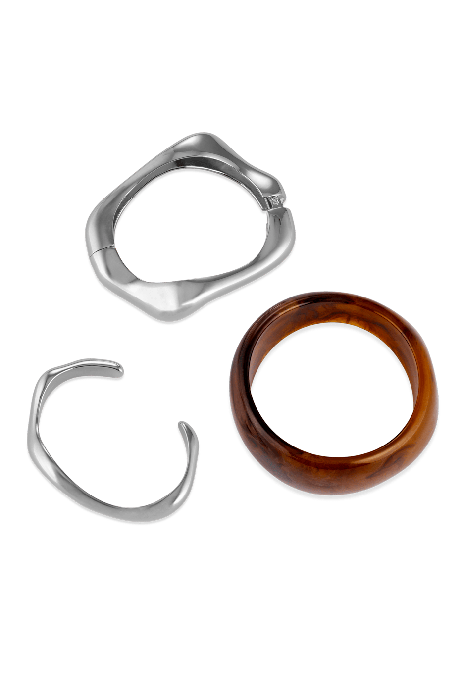 IVORIE STUDIO Jewelry Onesize Bangles 3pk - Multi
