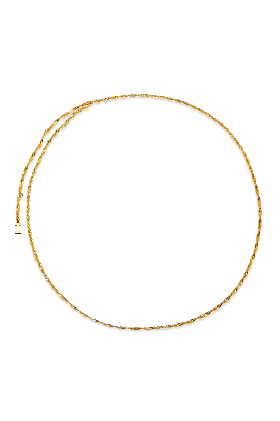 IVORIE STUDIO Jewelry Positano Belly Chain - Gold Plated