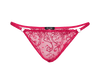 Love Heart Thong - Raspberry Red