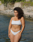 Ivorie Studio Maldives Bikini Bottom - Porcelain Print