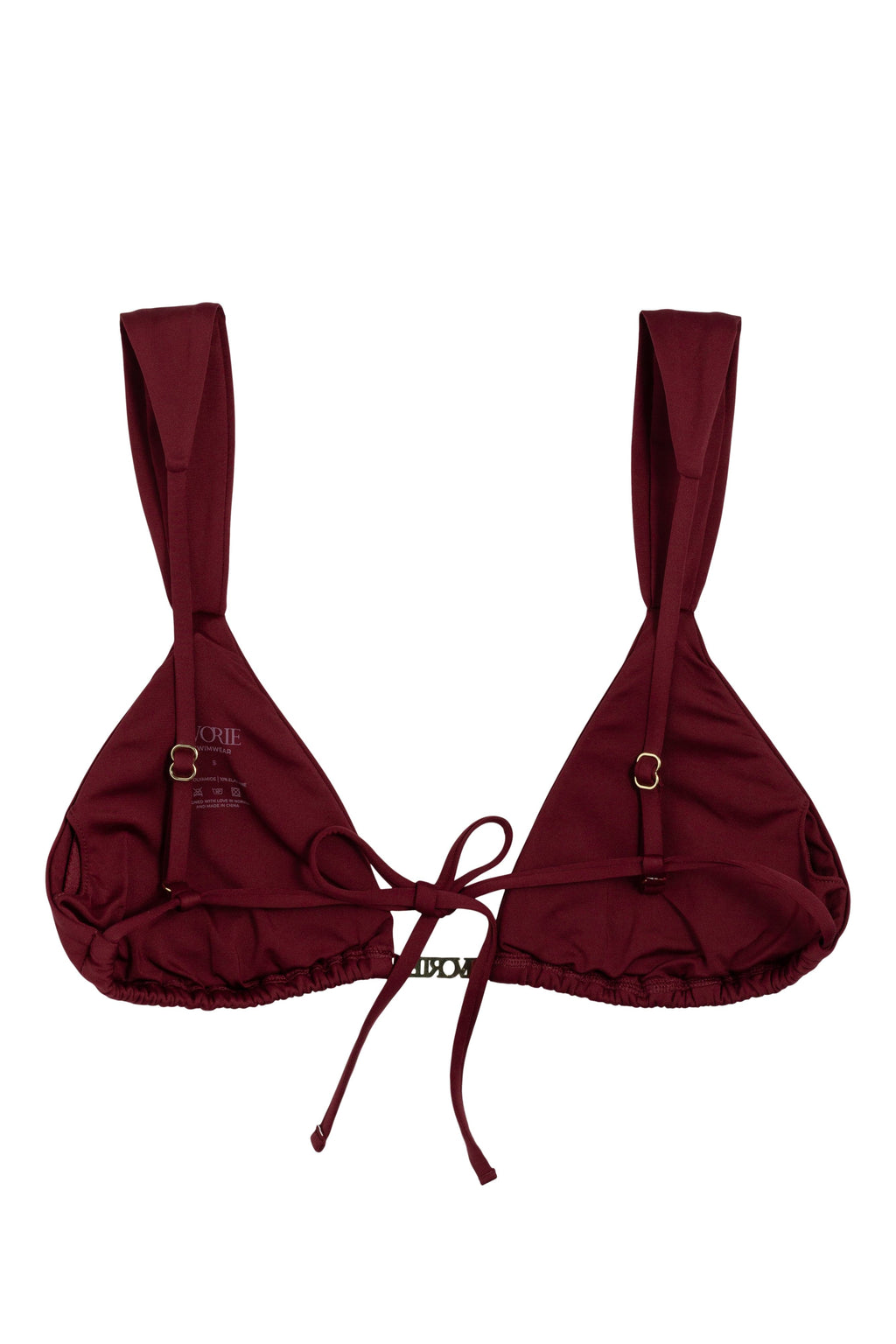 Ivorie Studio Mermaid Top - Burgundy