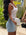 Ivorie Studio Miami Midnight Mini Skirt - Baby Blue