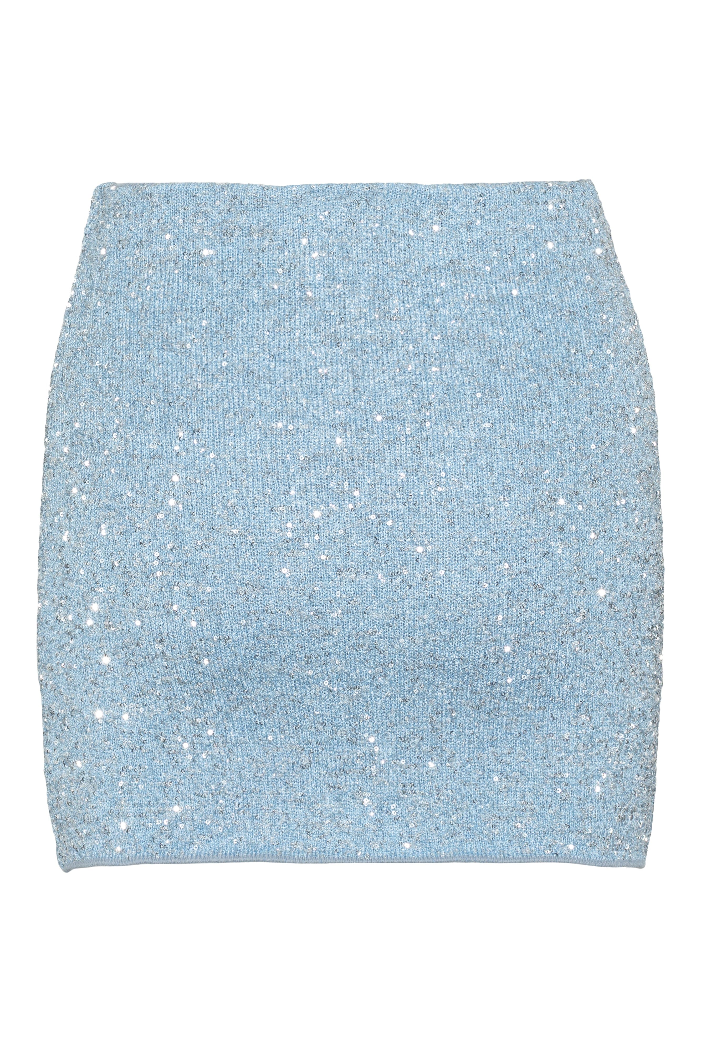 Ivorie Studio Miami Midnight Mini Skirt - Baby Blue