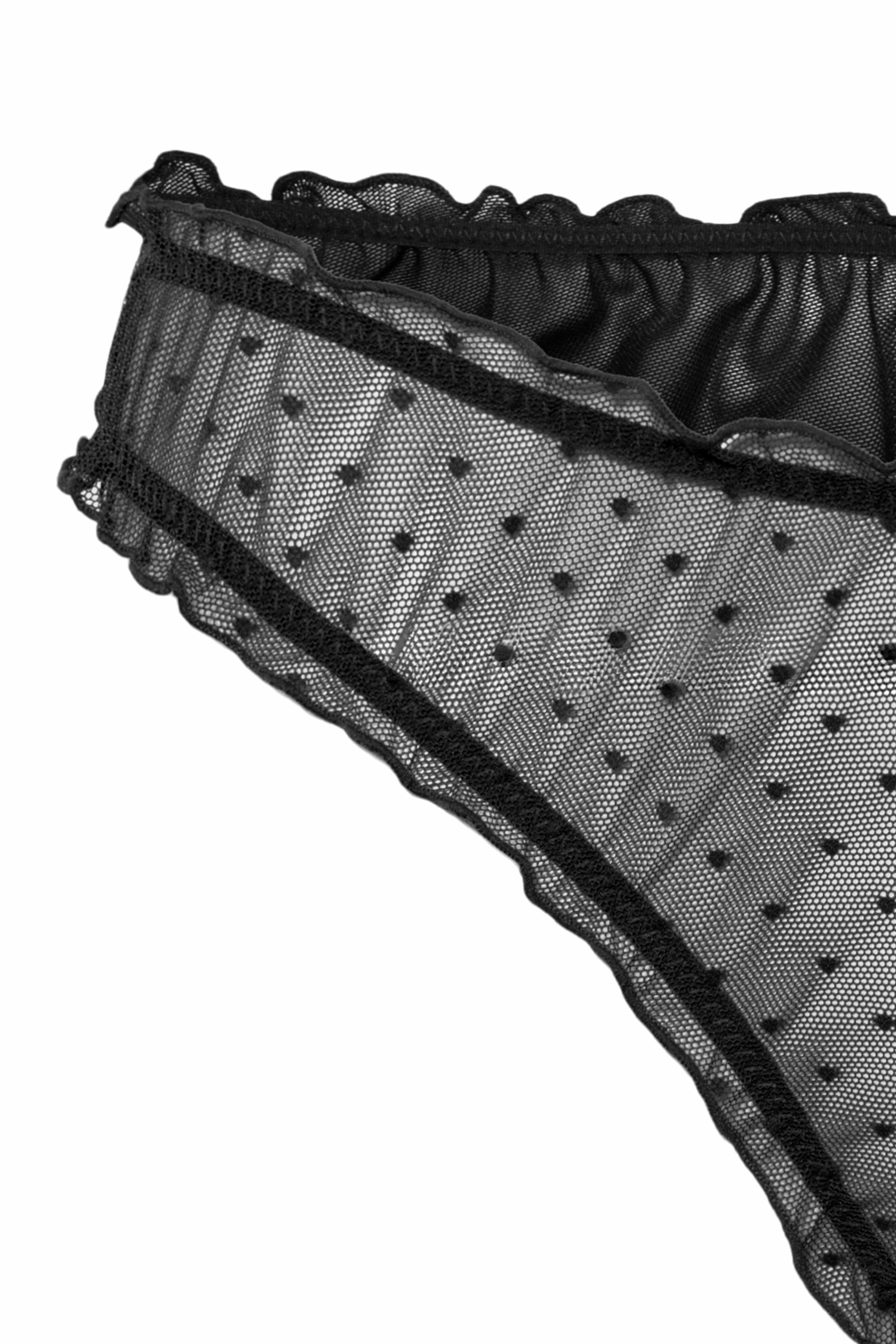 Ivorie Studio My Valentine Panties - Black