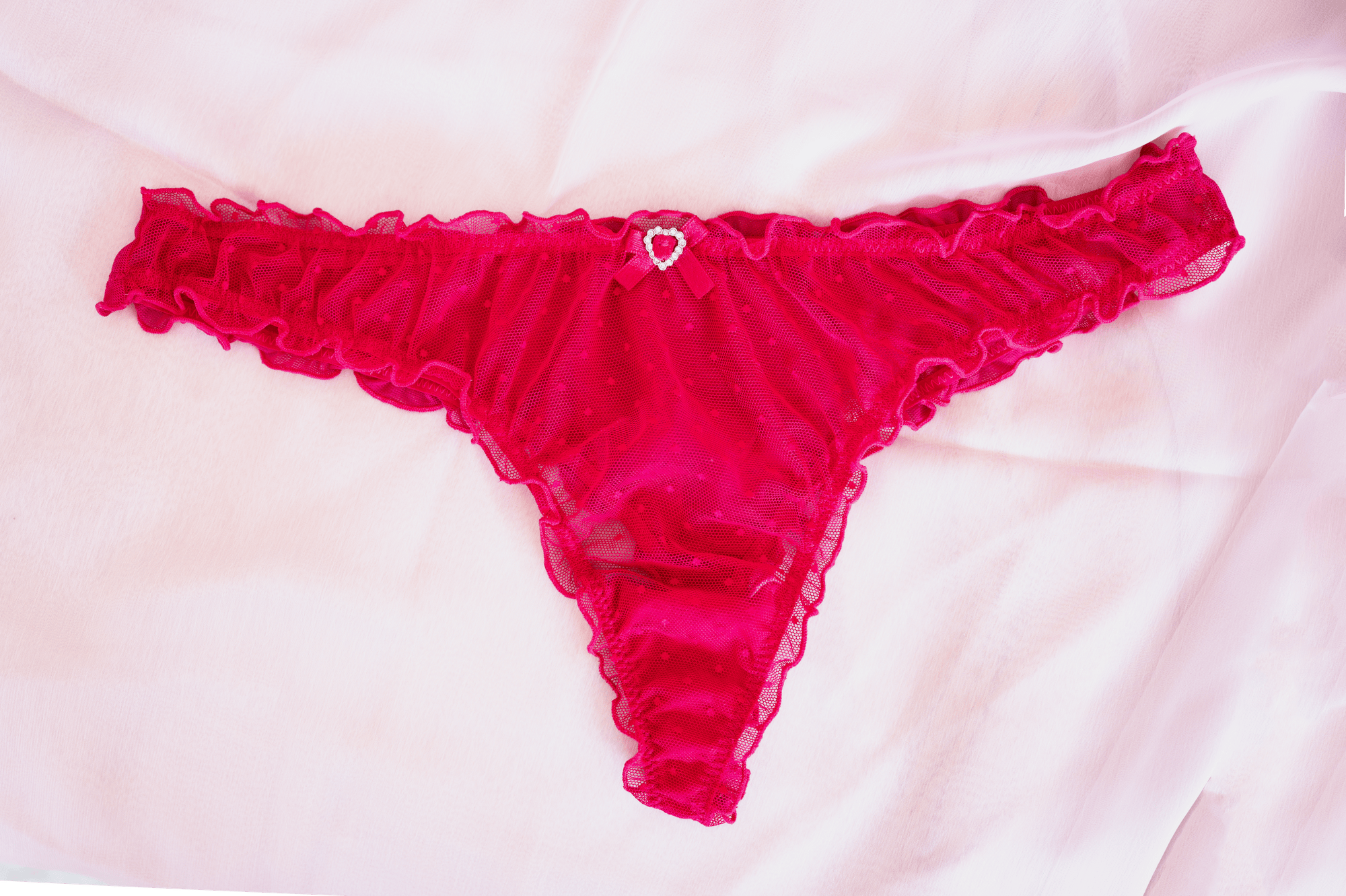 Ivorie Studio My Valentine Panties - Raspberry Red