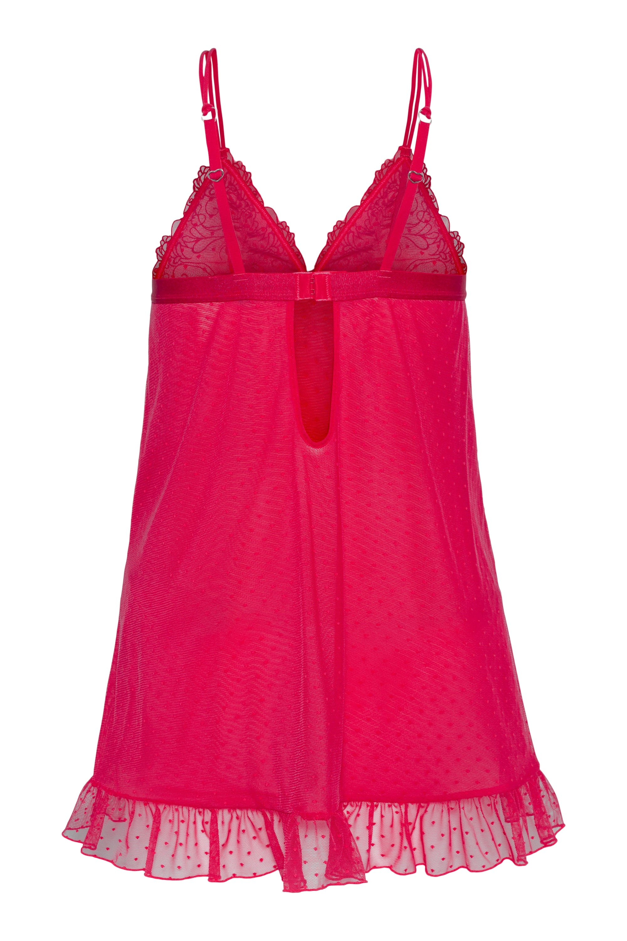 Ivorie Studio Obsessed Babydoll - Raspberry Red