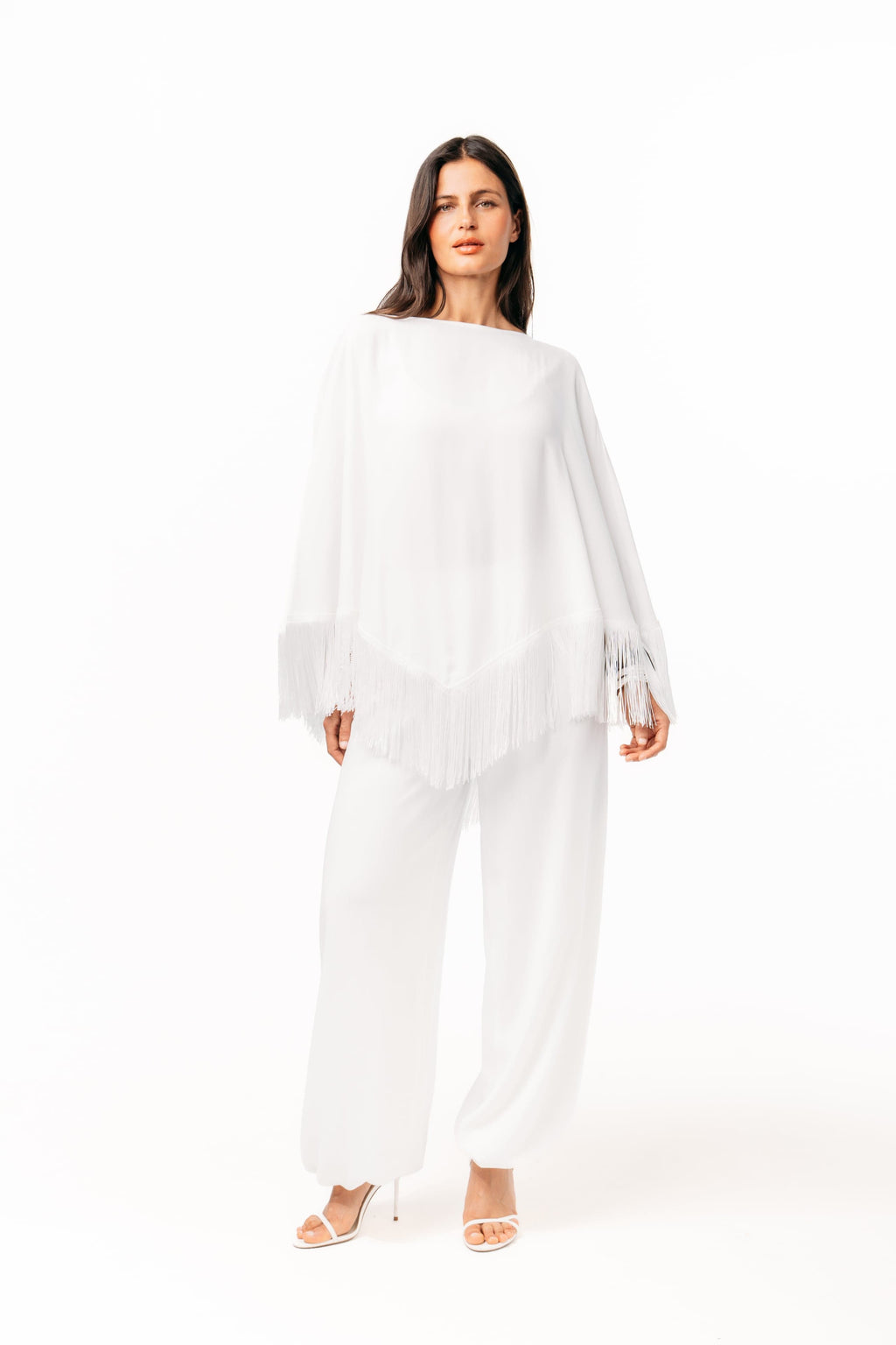 Ivorie Studio Pants Soleil Wide Leg Pants - Off-White