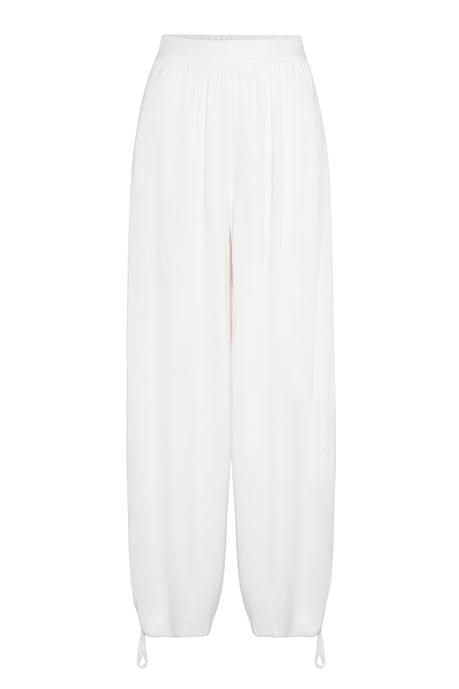 Ivorie Studio Pants Soleli Wide Leg Pants - Off White