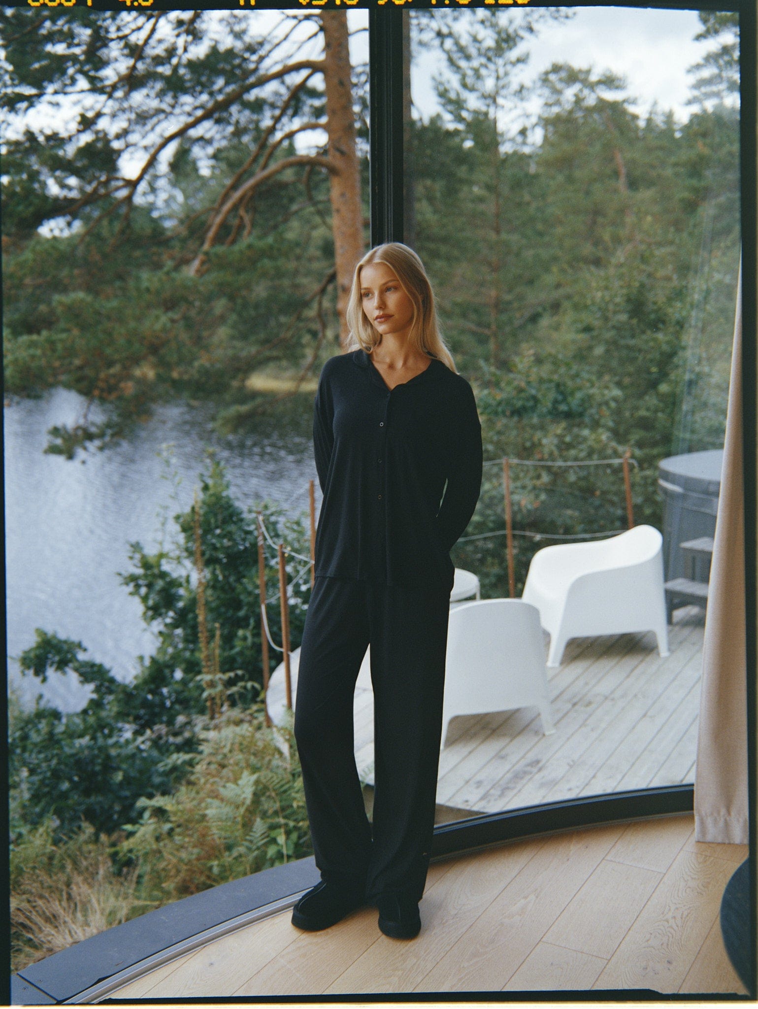 Ivorie Studio pyjamas Cloud Lounge PJ Pants - Black