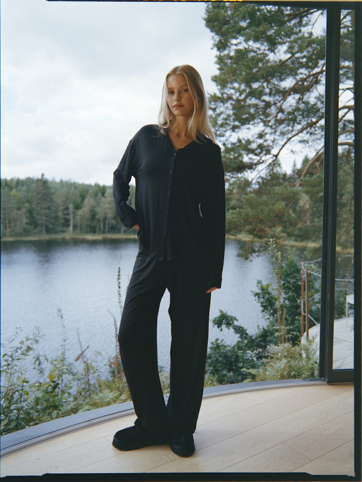 Ivorie Studio pyjamas Cloud Lounge PJ Pants - Black