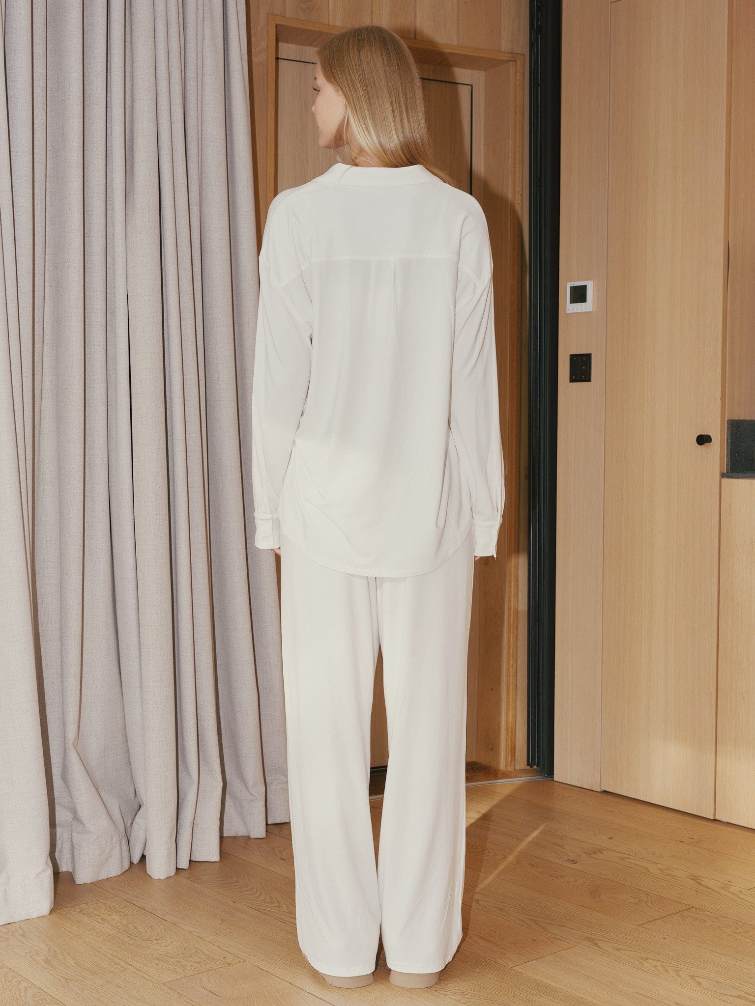 Ivorie Studio pyjamas Cloud Lounge Pj Shirt - Offwhite